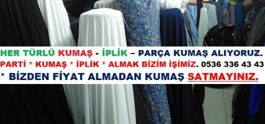 Stok Kumaş Alanlar