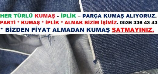 Streç Denim Kumaş Alan